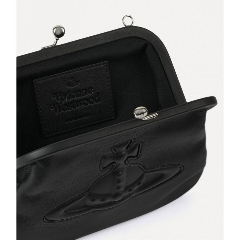 ヴィヴィアンウエストウッド Vivienne Westwood レディース VIVIENNE VIVIENNE'S CLUTCHクラッチバッグ【Black 】【送料無料】【正規品】｜celebrity｜03