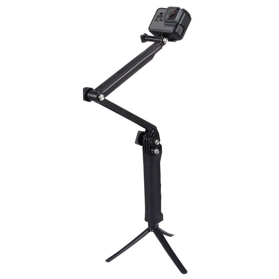 GoPro/OSMO ACTION対応 3Way 多機能 グリップ ホルダー