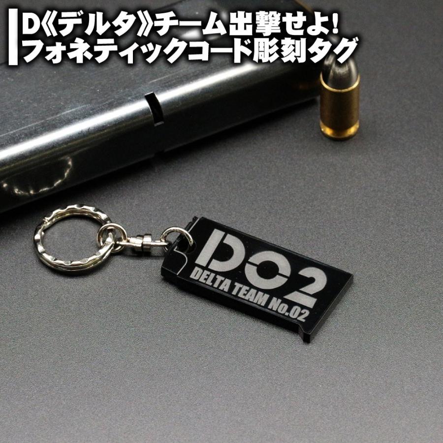 ネームキーホルダーオーダー (即購入✖︎) 同色連番5枚セット 弾倉(マガジン)型 フォネティックコード