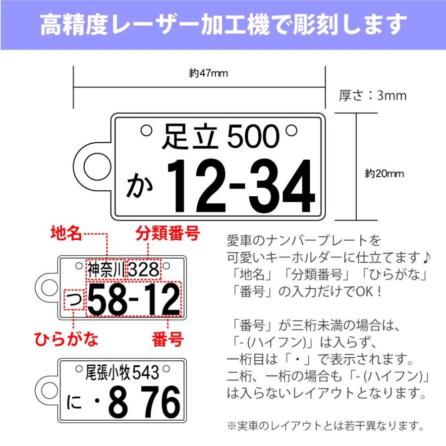 ナンバープレート アクリルストラップ クリア シングルタイプ レーザー刻印 オーダーメイド Jwlz セレクティアショップ 通販 Yahoo ショッピング