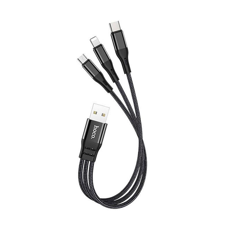 hoco. hoco X47 3in1ケーブル 25cm X47-3IN1S-BK X47-3IN1S-MG [hoco. 日本正規代理店 ...