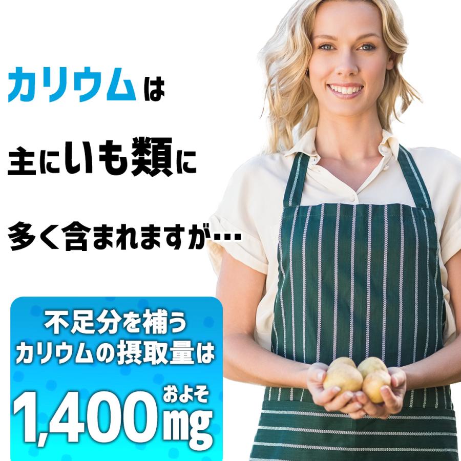 【セレン公式】 カリウム サプリ 1,400mg 300粒入 30日分 ダイエットサプリ 効果 激やせ ダイエットサプリメント |  | 09