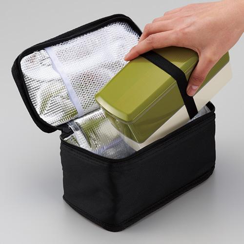 お弁当箱 保温 2段式 ブラック お弁当袋 入れ物 お弁当箱 男性 メンズ バッグ エコバッグ 袋 ランチボックス Celife 通販 Yahoo ショッピング