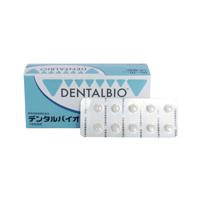 シート販売）共立製薬 デンタルバイオ 犬猫用 60粒(6シート) *外箱から