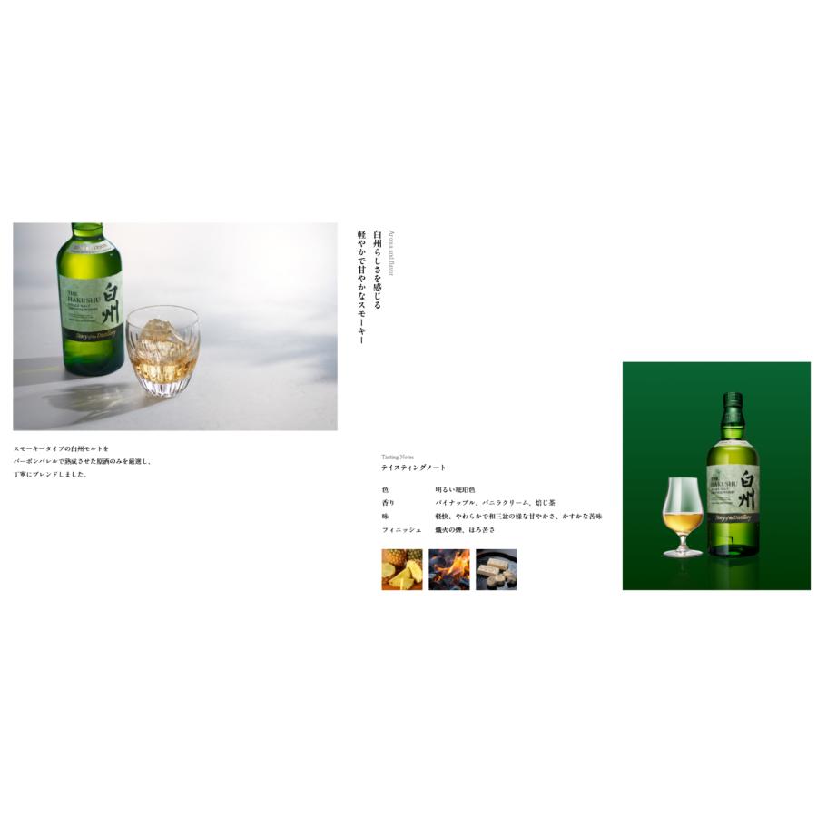サントリー シングルモルトウイスキー 白州 Story of the Distillery