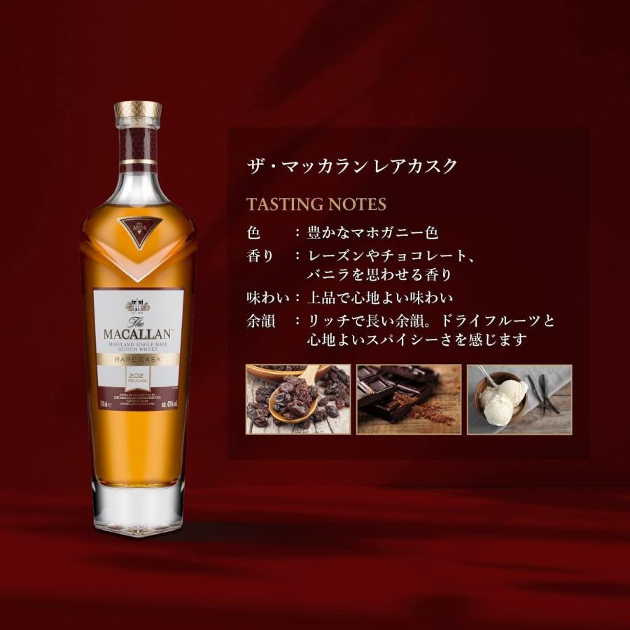 ザ・マッカラン レアカスク バッチNo.2 700ml 43％ 箱付き スコッチ 