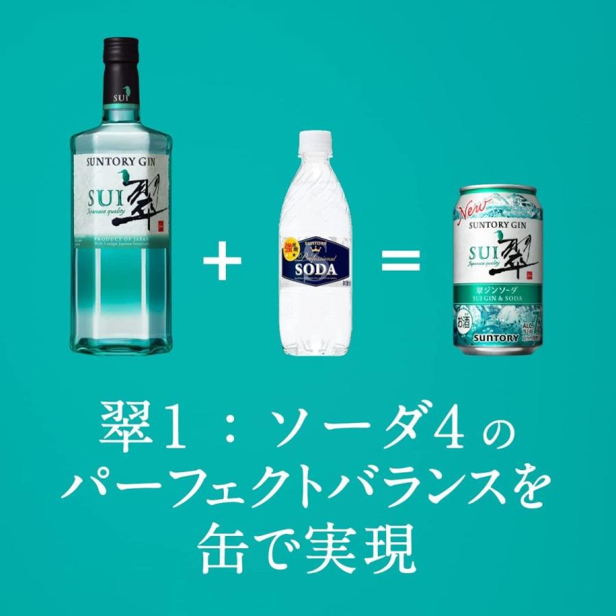 SUNTORY サントリー 翠 ジンソーダ缶 500ml 1ケース 送料別 SUNTORY サントリー 翠 ジンソーダ缶 500ml 1ケース 送料別