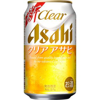 クリアアサヒ 送料無料 350ml 缶 2ケース 新ジャンル ビール類 beer