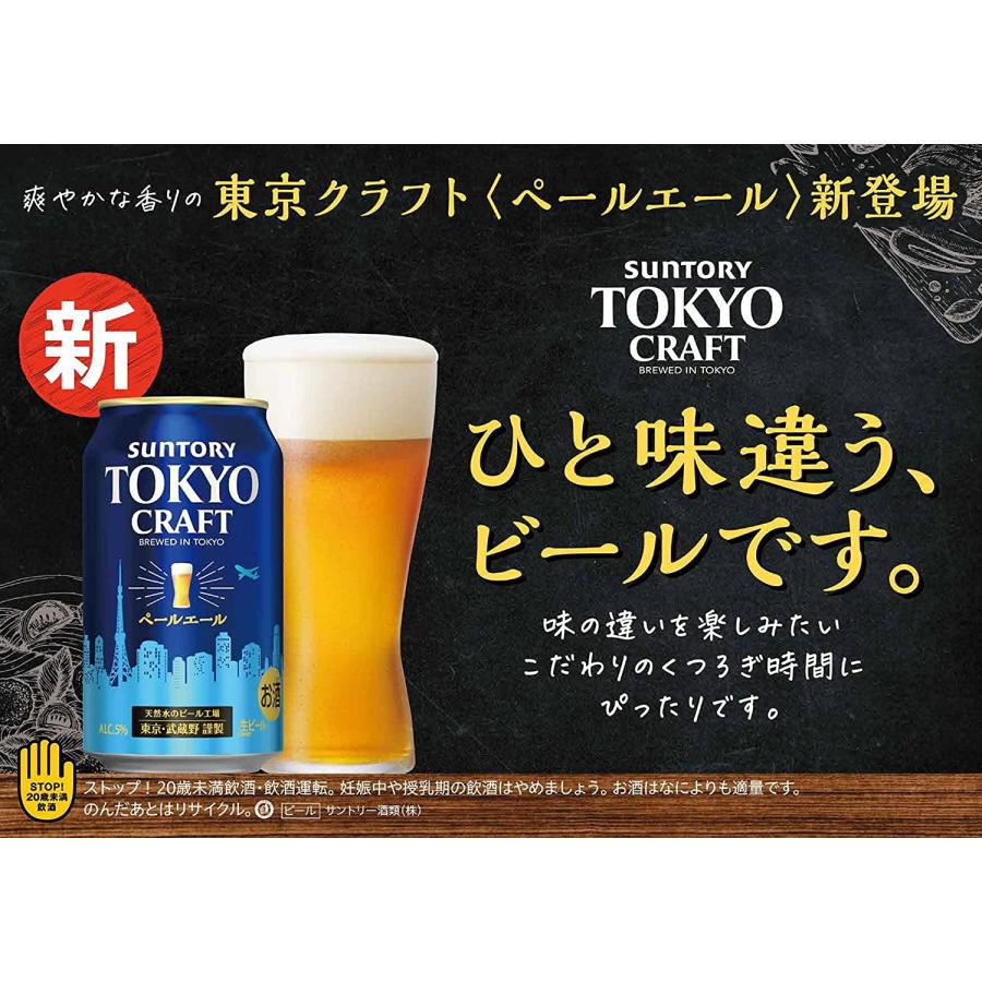 東京クラフト ペールエール ３５０ｍｌ缶 1ケース （24本）送料別 サントリー ビール beer｜cellar-house｜03