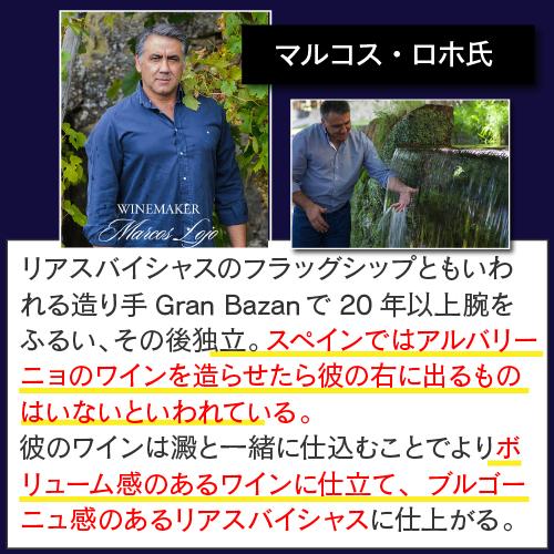 6本セット チャンデロサス グランキュヴェ 2016 750ml スペイン リアス バイシャス 白ワイン 長S 敬老の日 リアス