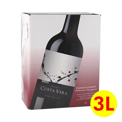 ボックスワイン 箱 赤 インドミタ カベルネソーヴィニヨン コスタヴェラ 3L チリ 750ml換算545円 長S 虎 | ブランド登録なし