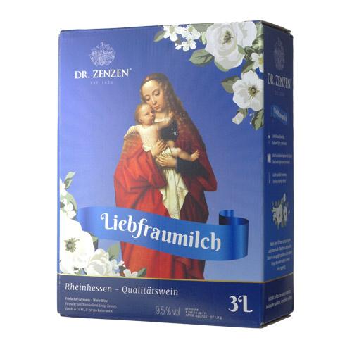 箱ワイン 白 ボックス リープフラウミルヒ QbA 3l 3リットル やや甘口 手土産 長S 虎 | ブランド登録なし