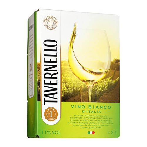 箱ワイン 白 ボックス タヴェルネッロ ビアンコ 3l 3リットル イタリアBOX BIB バッグイン 長S 虎 | ブランド登録なし