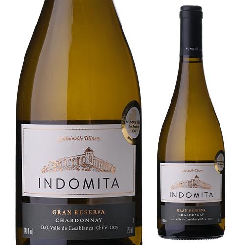 ワイン 白ワイン インドミタ グラン レゼルバ シャルドネ 750ml チリ 手土産 お祝い ギフト 浜運A | ブランド登録なし | 01