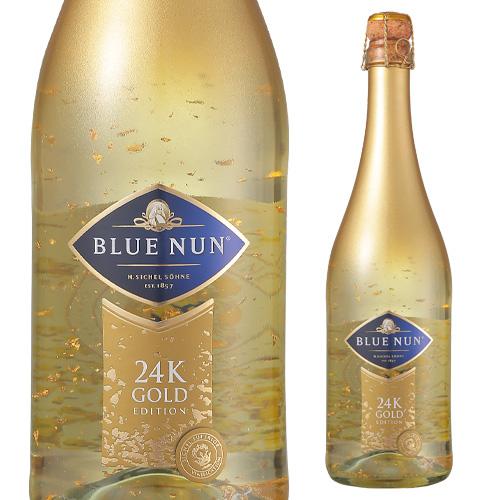 ブルーナン ゴールドエディション ゼクト 750ml スパークリングワイン 白泡 やや辛口 ドイツ 金箔入り 長S 虎 お歳暮 御歳暮 お祝い ギフト | ブランド登録なし