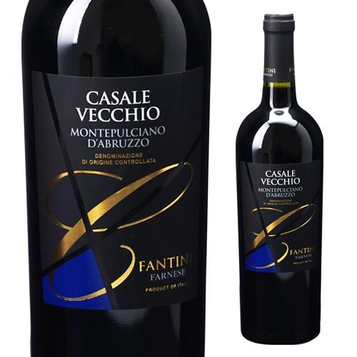 ワイン カサーレ ヴェッキオ モンテプルチアーノ ダブルッツォ 750ml ファルネーゼ イタリア 赤ワイン Casale Vecchio Montepulciano 長S 虎 | ブランド登録なし