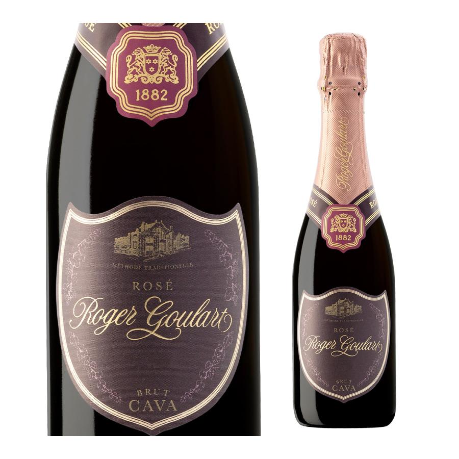 スパークリングワイン ロジャー グラート カヴァ ロゼ　ブリュット 375ml 辛口 ロゼ スペイン ペネデス スペインワイン ハーフ 長S | ブランド登録なし | 03