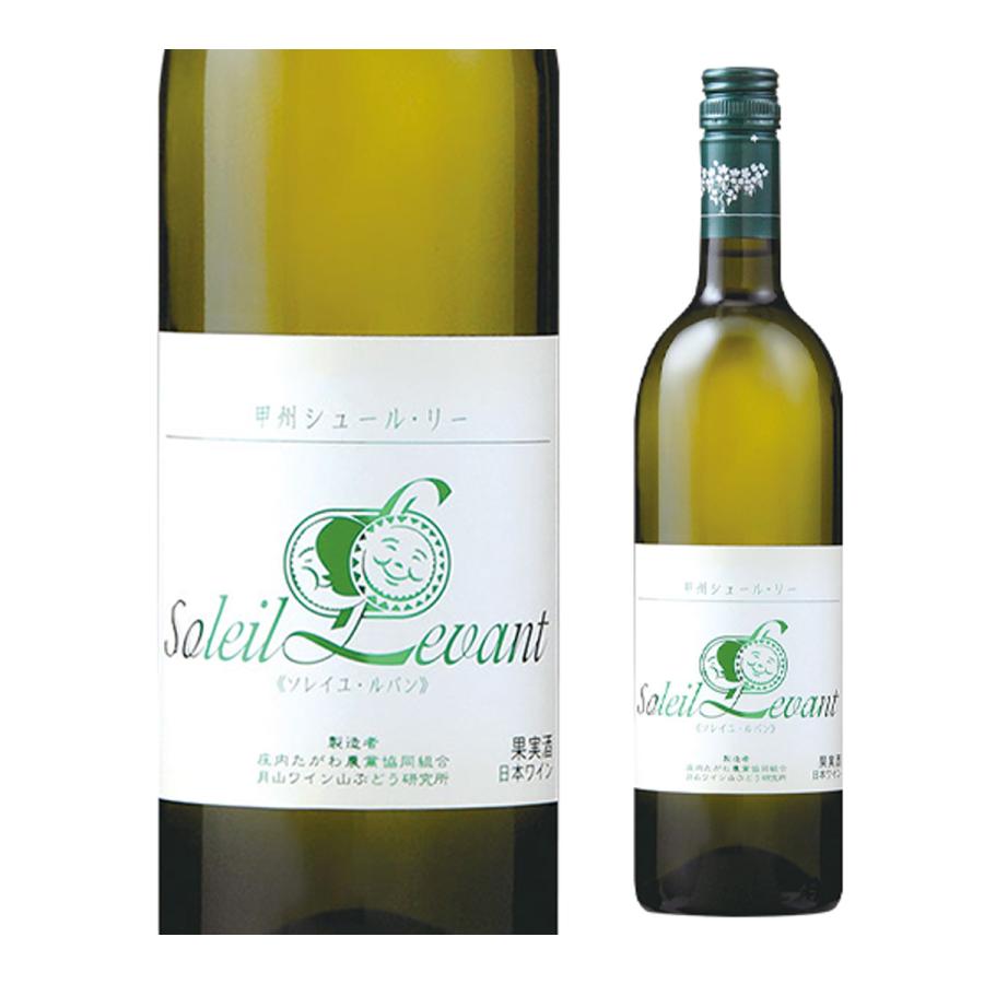 ワイン 月山(がっさん)ワイン ソレイユ ルバン 甲州 シュールリー 720ml 月山ワイン山ぶどう研究所 山形県 白ワイン 辛口 日本ワイン 国産 ルヴァン 長S 虎 | ブランド登録なし | 03