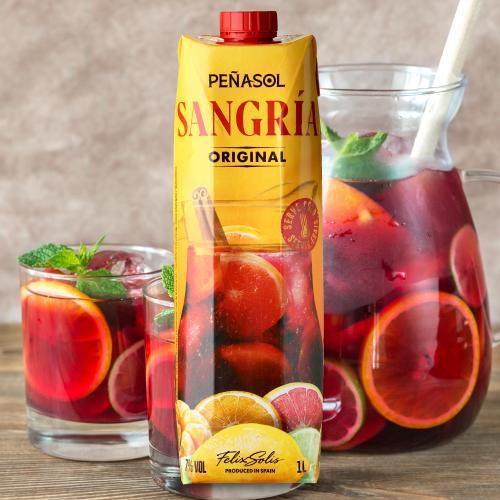 ペナソル サングリア 1Lパック Penasol Sangria スペイン 紙パック フルーツワイン 甘口 長S 虎 お祝い ギフト | ブランド登録なし | 07