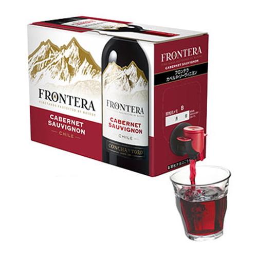 赤ワイン ボックスワイン 箱ワイン 赤 フロンテラ フレッシュサーバー カベルネ ソーヴィニヨン3L ボックスワイン BOX BIB バッグインボックス 虎 長S | ブランド登録なし | 03