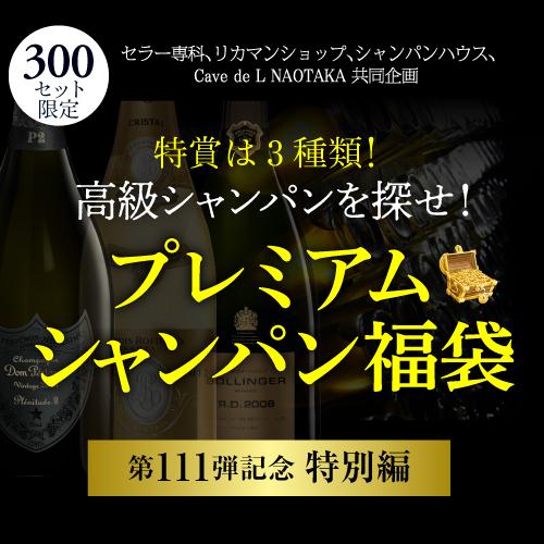 シャンパン 高級 プレミアム シャンパン福袋 111弾 記念 特別編 高級 シャンパンを探せ 特賞3種類 ドンペリP2 など 先着300本 福袋 WK くじ | ブランド登録なし | 02