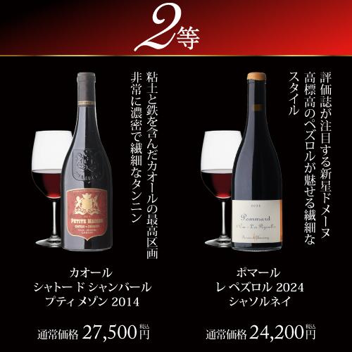 赤ワイン 高級ワインを探せ 赤ワイン福袋 シャルム シャンベルタン ルー デュモンが入ってるかも?  300セット WK 福袋 くじ 浜運 | ブランド登録なし | 10
