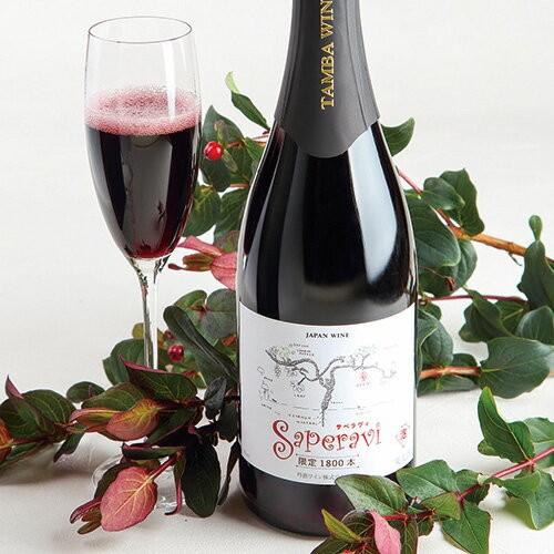 丹波ワイン サペラヴィ スパークリング 辛口 赤泡 日本ワイン 国産 京都 手土産 お祝い ギフト | ブランド登録なし | 01