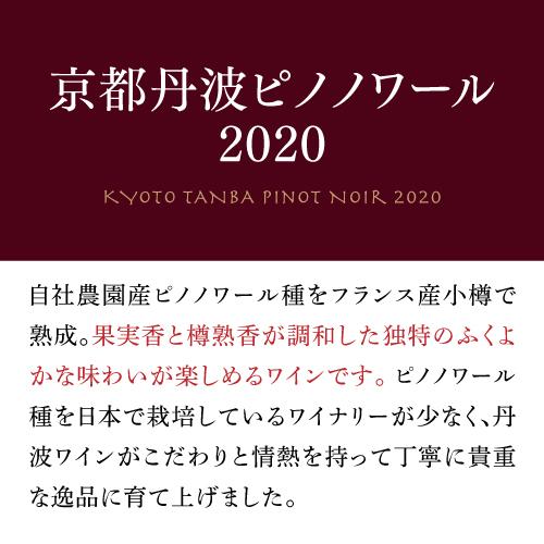 赤ワイン 京都丹波ピノノワール (2020) 辛口 日本ワイン 国産ワイン 長S 虎 手土産 お祝い ギフト | ブランド登録なし | 02