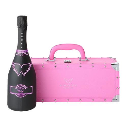シャンパン シャンパーニュ エンジェル シャンパン ヘイローピンク NV 750ml PINK BOX 専用箱入り 送料無料 お祝い ギフトの画像