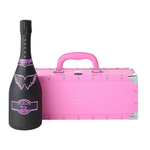 エンジェル シャンパン ヘイロー オレンジ 12.5度 750ml 専用ケース エンジェル シャンパン ヘイロー オレンジ ブリュット 正規品 箱付き