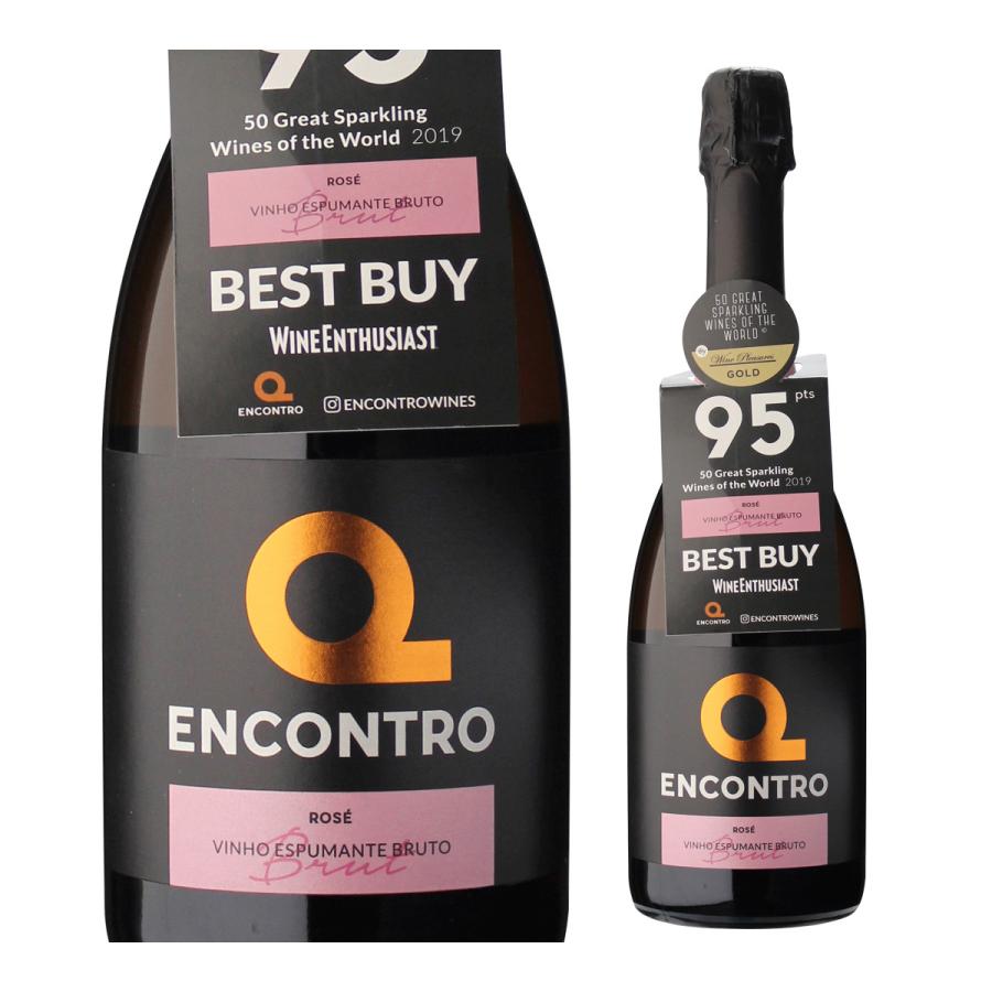 スパークリングワイン エンコントロ ロゼ ブリュット キンタ デ エンコントロ ＮＶ 750ml ポルトガル 長S お祝い ギフト | ブランド登録なし | 04