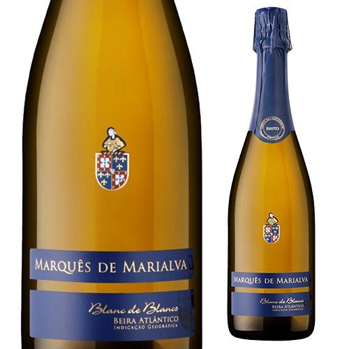 スパークリングワイン マルケス デ マリアルヴァ ブラン ド ブラン ブリュット 750ml ポルトガル ベイラ アトランティコ 辛口 白 長S | ブランド登録なし