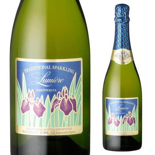ルミエール トラディショナル スパークリング KAKITSUBATA 750ml スパークリングワイン 白泡 辛口 日本 山梨県 国産ワイン 長S | ブランド登録なし