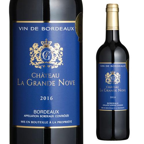 赤ワイン シャトー ラ グランド ノーヴ (2016) AOCボルドー 750ml 辛口 フランス ボルドー 長S お祝い ギフト | ブランド登録なし