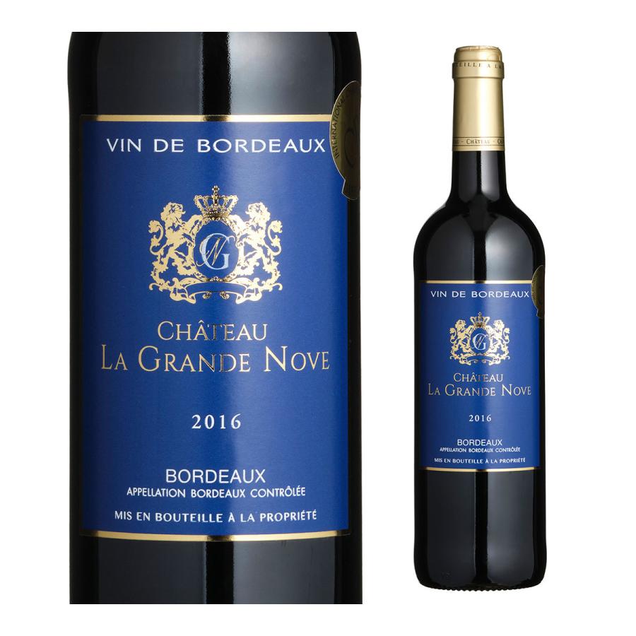 赤ワイン シャトー ラ グランド ノーヴ (2016) AOCボルドー 750ml 辛口 フランス ボルドー 長S お祝い ギフト | ブランド登録なし | 03