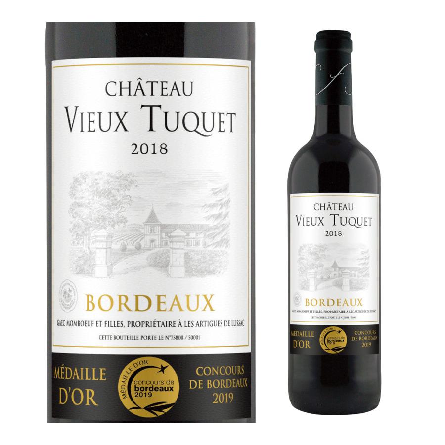赤ワイン シャトー ヴュー トゥケ (2018) 750ml フランス ボルドー