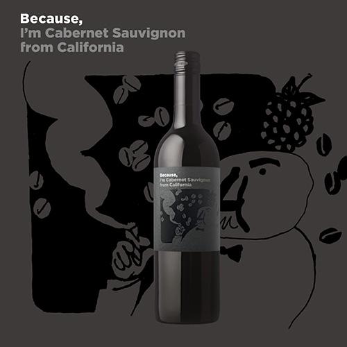 赤ワイン ビコーズ アイム カベルネソーヴィニヨン フロム カリフォルニア 750ml 辛口 アメリカ 長S 虎 お祝い ギフト | ブランド登録なし | 01