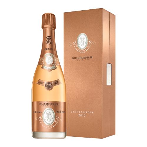 送料無料 ルイ ロデレール クリスタル ブリュット ロゼ (2012) BOX