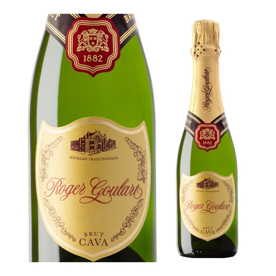 スパークリングワイン ロジャー グラート カヴァ ゴールド ブリュット 375ml 辛口 スペイン ペネデス スペインワイン ロジャグラ ハーフ 長S | ブランド登録なし | 03