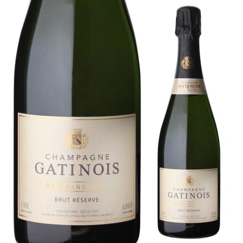 シャンパン ガティノワ ブリュットレゼルヴ グランクリュ 750ml ピノ ノワール シャルドネ アイ RM 浜運 | ブランド登録なし