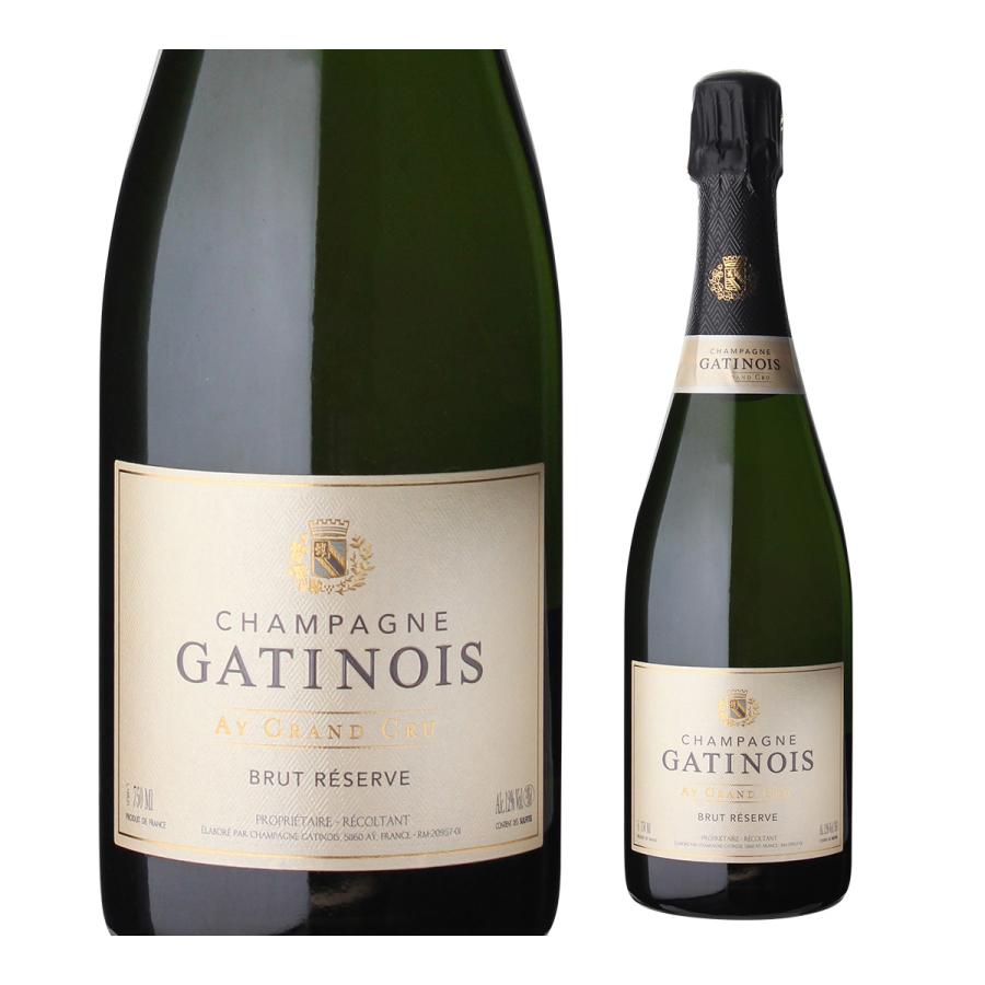 シャンパン ガティノワ ブリュットレゼルヴ グランクリュ 750ml ピノ ノワール シャルドネ アイ RM 浜運 | ブランド登録なし | 03
