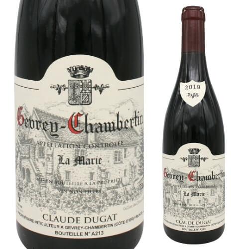 赤ワイン ジュヴレ シャンベルタン ラ マリー (2019) クロード デュガ  