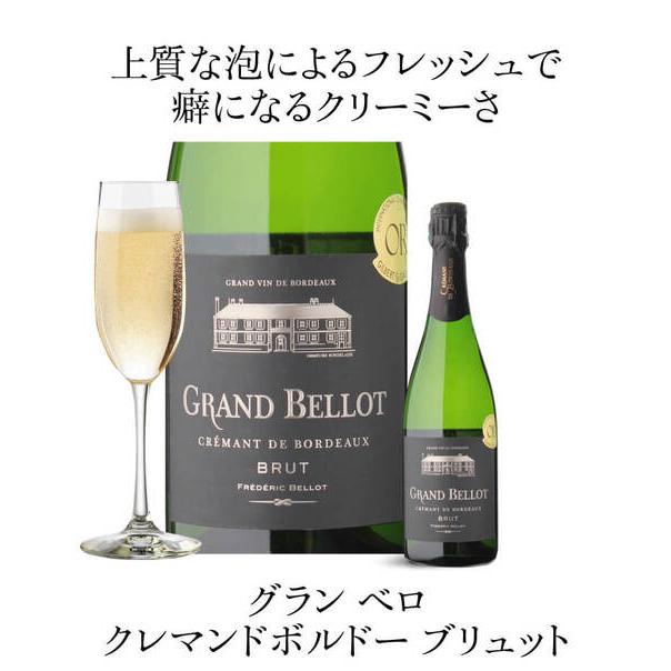 白泡 グラン ベロ クレマン ド ボルドー ブリュット 750ml フランス ボルドー メルロー カベルネフラン セミヨン スパークリング 浜運A | ブランド登録なし | 07