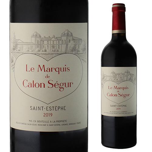 赤ワイン マルキ ド カロン (2019) 750ml フランス ボルドー サンテステフ カベルネ ソーヴィニヨン メルロー カベルネ フラン 重口 長S | ブランド登録なし