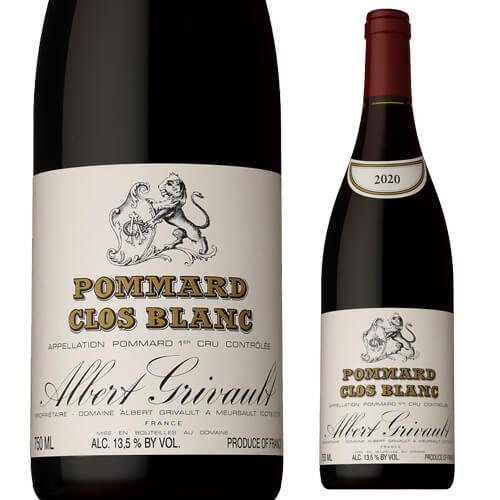 赤ワイン ブルゴーニュ ポマール クロ ブラン (2020) アルベール グリヴォー 750ml 正規品 フランス ピノ ノワール 重口 浜運A | ブランド登録なし
