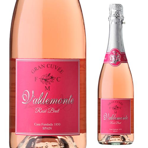ロゼ スパークリングワイン バルデモンテ ロゼ ブリュット 750ml スペイン ボバル 浜運A | ブランド登録なし