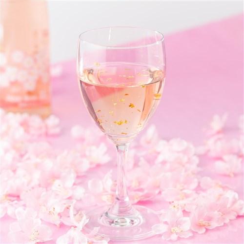 ロゼワイン ジャパンワイン 桜 蒼龍葡萄酒 375ml  ギフト プレゼント 金箔入り 甲州種 マスカットベーリーA 長S | ブランド登録なし | 03