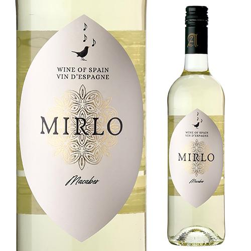 ワイン 白ワイン 白 ミルロ マカベオ 750ml スペイン ラ マンチャ 辛口