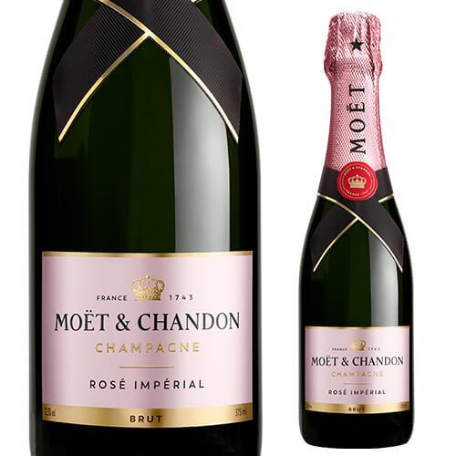 シャンパン モエ エ シャンドン ブリュット ロゼ ハーフ 375ml フランス シャンパーニュ  高級 長S | MOET＆CHANDON | 01