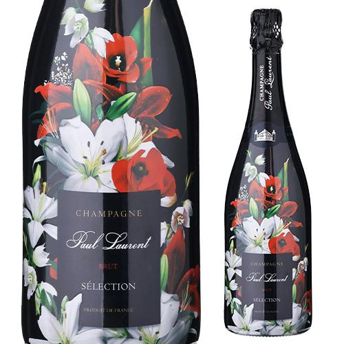 シャンパン ポール ローラン フラワーズ セレクション ブリュット 750ml コート ド セザンヌ シャンパーニュ 浜運A 送料無料 | ブランド登録なし | 01